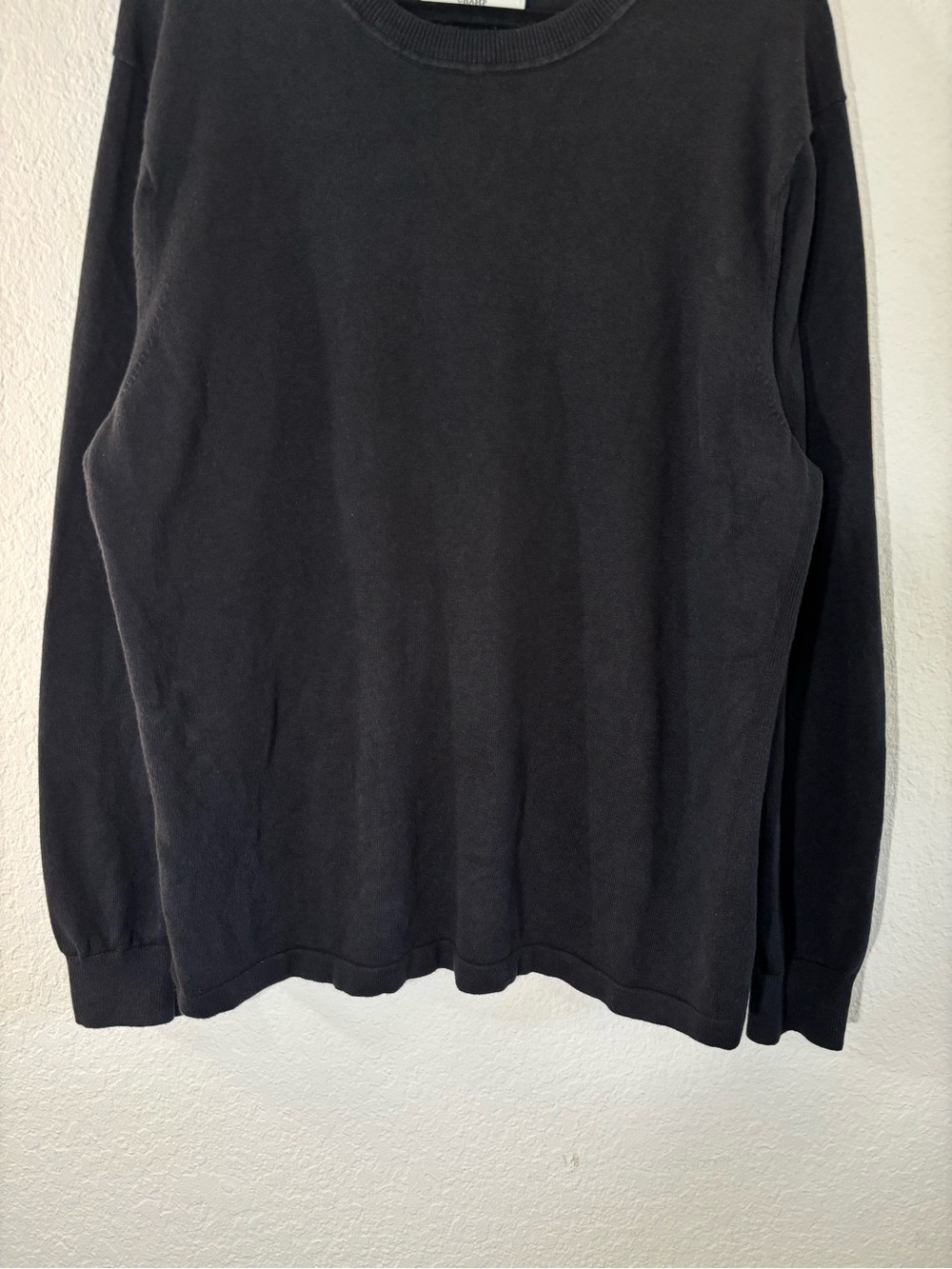 Reigning Champ Cotton Linen Regatta Crewneck Sweater Size XL Black - Picture 5 of 14
